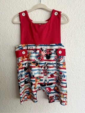 Disney Nautical Print Romper for Baby